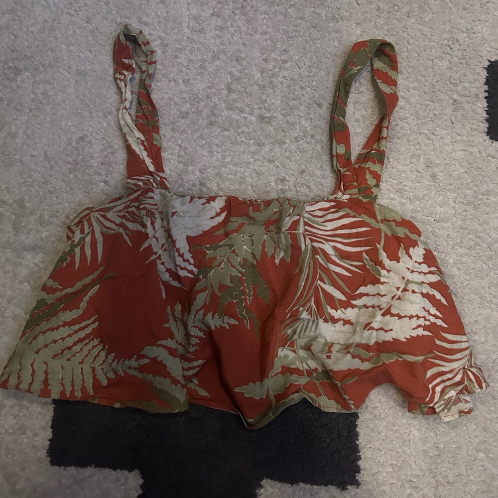 Floral Print Women's Top